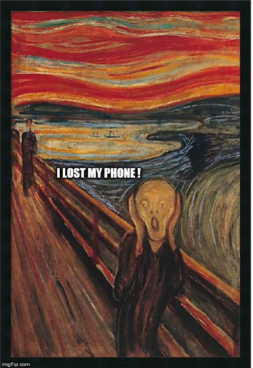 PHONE | I LOST MY PHONE ! | image tagged in phone | made w/ Imgflip meme maker
