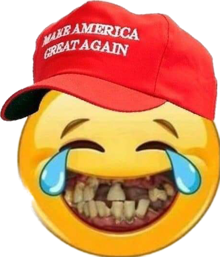 High Quality Trump supporter smiley Blank Meme Template