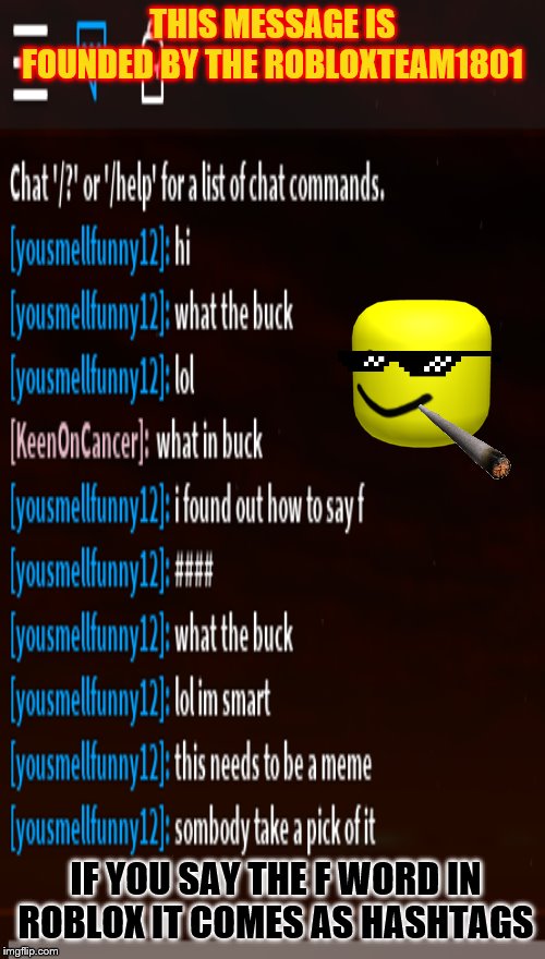 What The Buck Roblox Imgflip