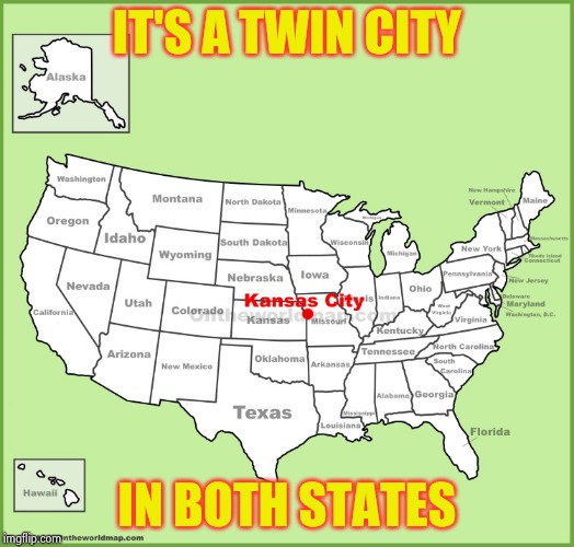 IT'S A TWIN CITY IN BOTH STATES | made w/ Imgflip meme maker
