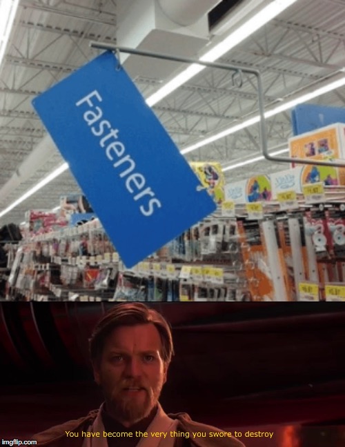 How ironic | image tagged in you have become the very thing you swore to destroy | made w/ Imgflip meme maker