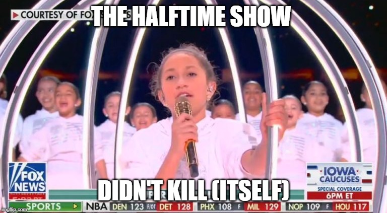 The Epstein Experience | THE HALFTIME SHOW; DIDN'T KILL (ITSELF) | image tagged in jeffrey epstein,super bowl,halftime | made w/ Imgflip meme maker