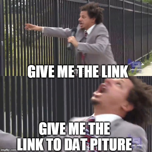 GIVE ME THE LINK GIVE ME THE LINK TO DAT PITURE | image tagged in let me in | made w/ Imgflip meme maker