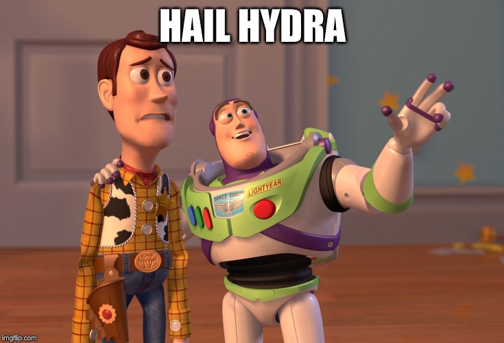 X, X Everywhere | HAIL HYDRA | image tagged in memes,x x everywhere | made w/ Imgflip meme maker