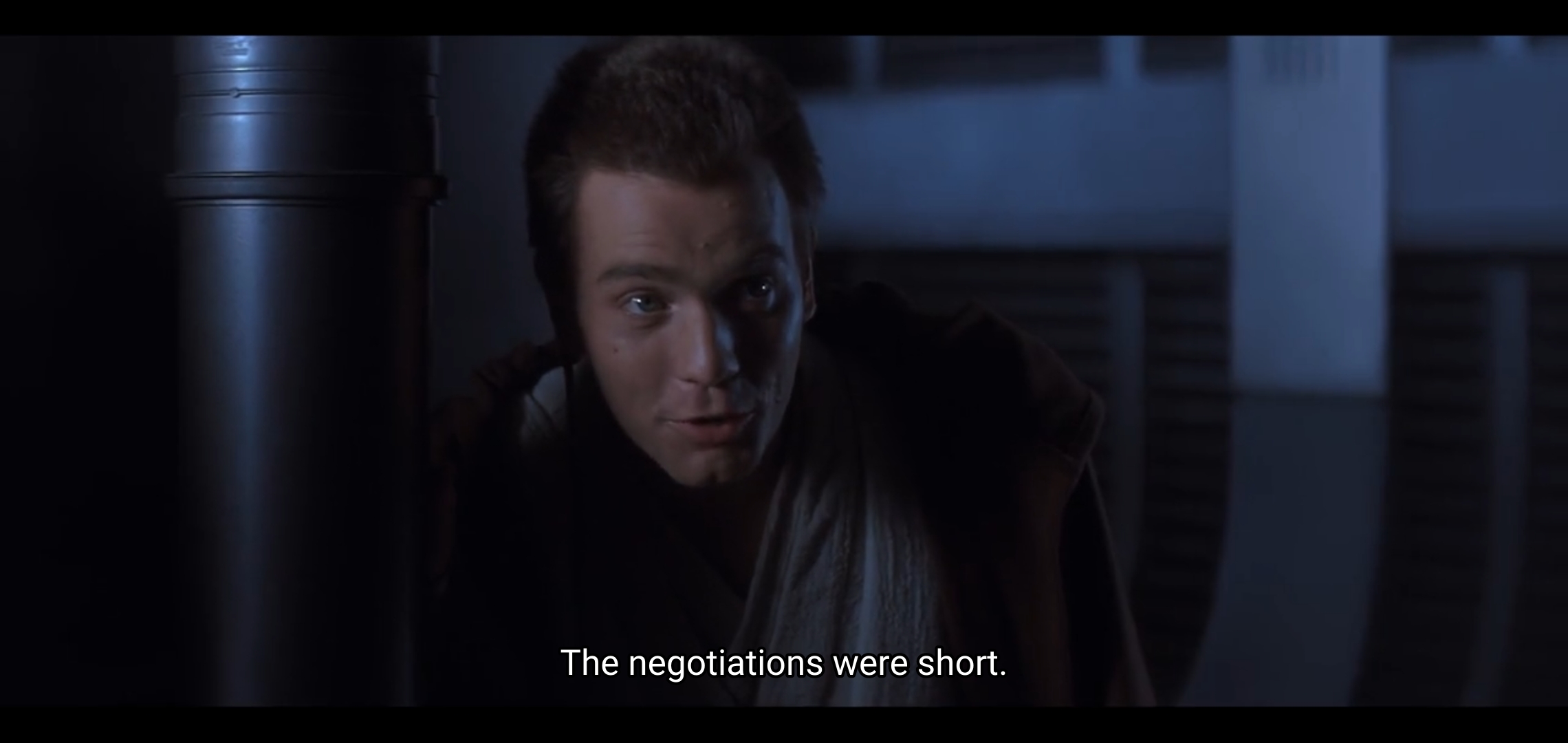 The negotiations were short Blank Meme Template