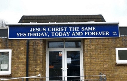Jesus Christ the Same Yesterday, Today and Forever Blank Meme Template