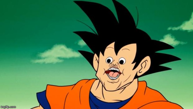 Derpy Interest Goku | image tagged in derpy interest goku | made w/ Imgflip meme maker