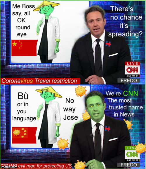 trust us....we're CNN | image tagged in cnn,lol so funny,funny memes,fredo,meme,coronavirus | made w/ Imgflip meme maker