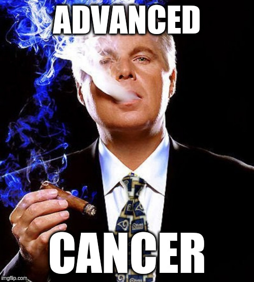 Image result for limbaugh cancer memes