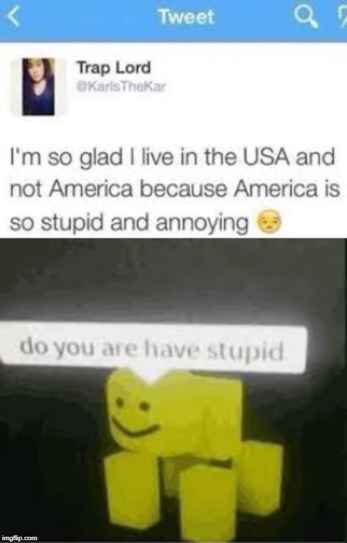 image tagged in do you are have stupid | made w/ Imgflip meme maker