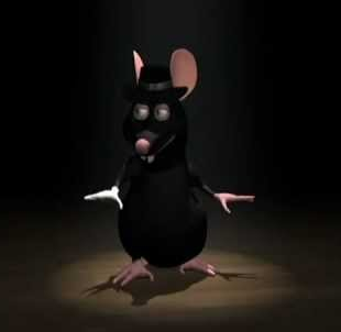 High Quality Dancing Rat Blank Meme Template