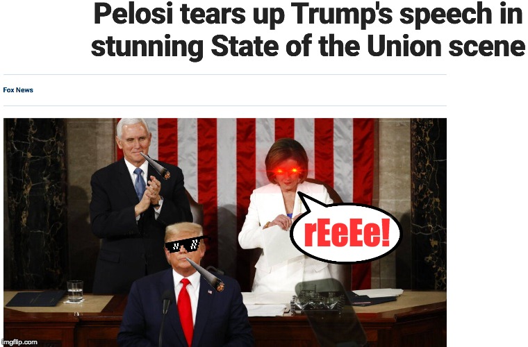I diagnose you with triggered, Pelosi. | rEeEe! | image tagged in funny,memes,politics | made w/ Imgflip meme maker