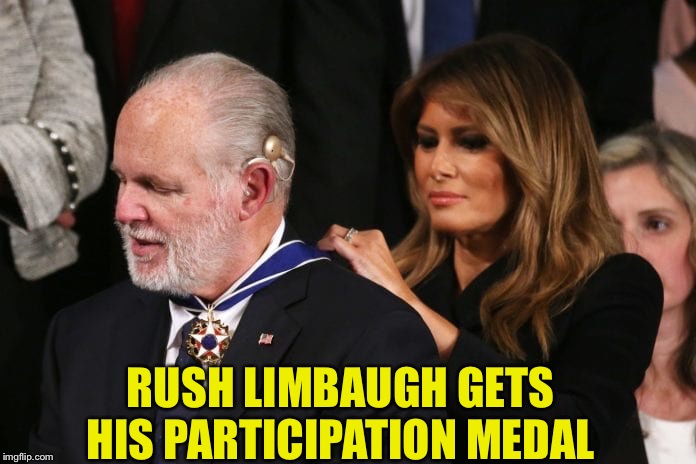 rush limbaugh medal of dom