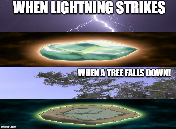 I'm The Captain Now | WHEN LIGHTNING STRIKES; WHEN A TREE FALLS DOWN! | image tagged in memes,i'm the captain now | made w/ Imgflip meme maker