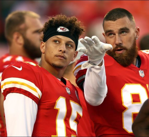 mahomes and kelce Blank Template - Imgflip