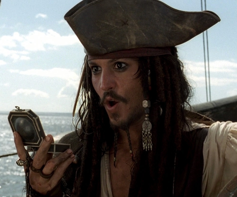 Jack Sparrow compass Blank Meme Template
