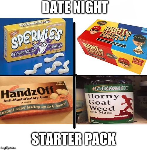 Blank Starter Pack Meme | DATE NIGHT; STARTER PACK | image tagged in memes,blank starter pack | made w/ Imgflip meme maker