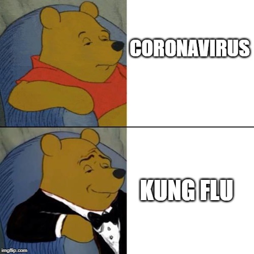 CORONAVIRUS; KUNG FLU | made w/ Imgflip meme maker