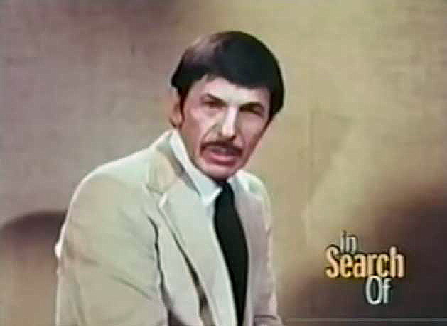 "In Search Of" with host Leonard Nimoy Blank Meme Template