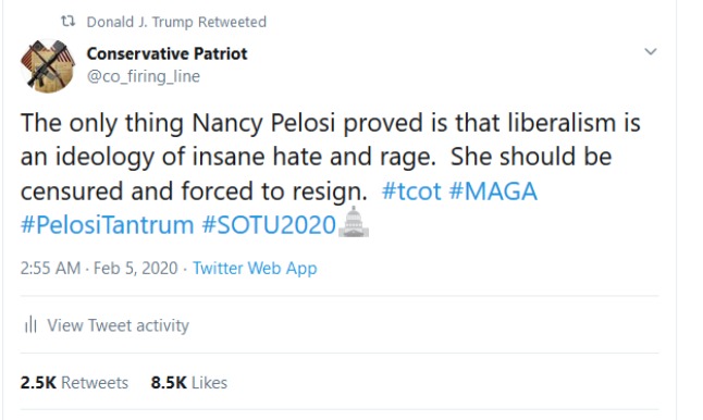 POTUS Retweeted this this morning: Liberal Heads Are Now Exploding | image tagged in nancy pelosi is crazy,nancy pelosi wtf,nancy pelosi pb sandwich,pelosi explains,potus45,trump tweet | made w/ Imgflip meme maker