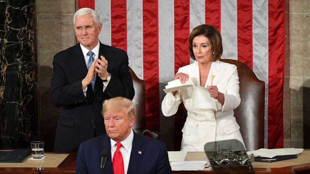 High Quality Pelosi ripping paper Blank Meme Template