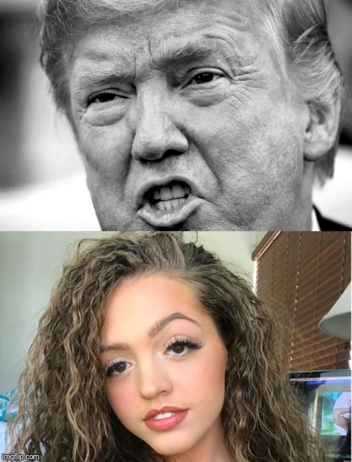 A Certain Resemblance | image tagged in family,donald trump,woah,vicky | made w/ Imgflip meme maker