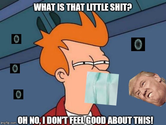 Futurama Fry | WHAT IS THAT LITTLE SHIT? OH NO, I DON'T FEEL GOOD ABOUT THIS! | image tagged in memes,futurama fry | made w/ Imgflip meme maker