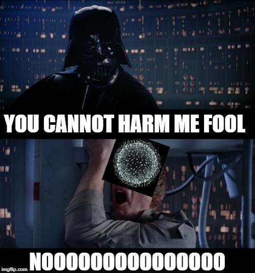 Star Wars No | YOU CANNOT HARM ME FOOL; NOOOOOOOOOOOOOOO | image tagged in memes,star wars no | made w/ Imgflip meme maker