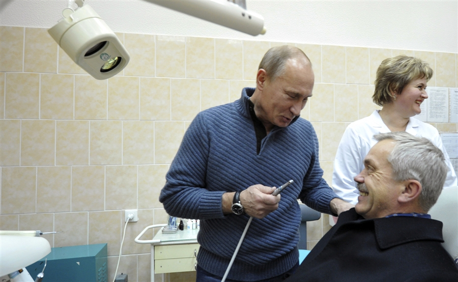 Putin Your Dentist Blank Meme Template