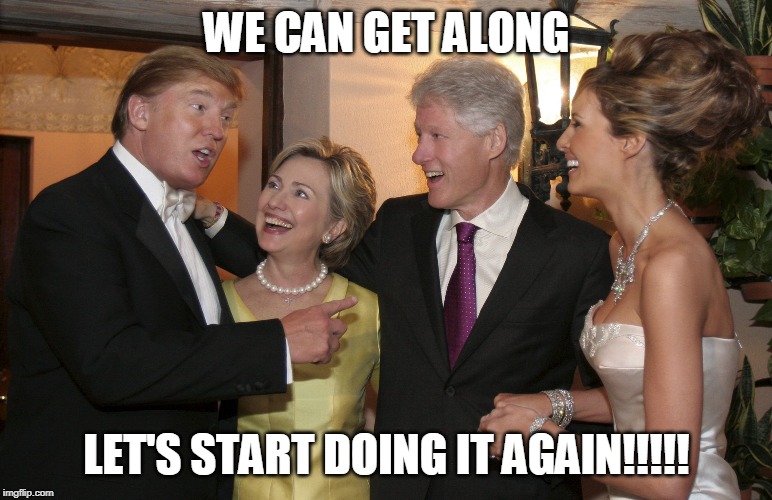 politician | WE CAN GET ALONG; LET'S START DOING IT AGAIN!!!!! | image tagged in politician | made w/ Imgflip meme maker