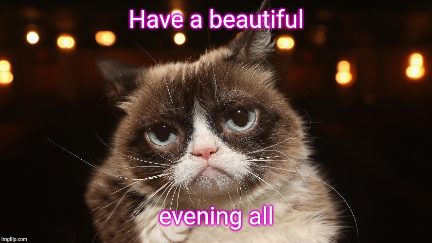 Have a beautiful; evening all | made w/ Imgflip meme maker