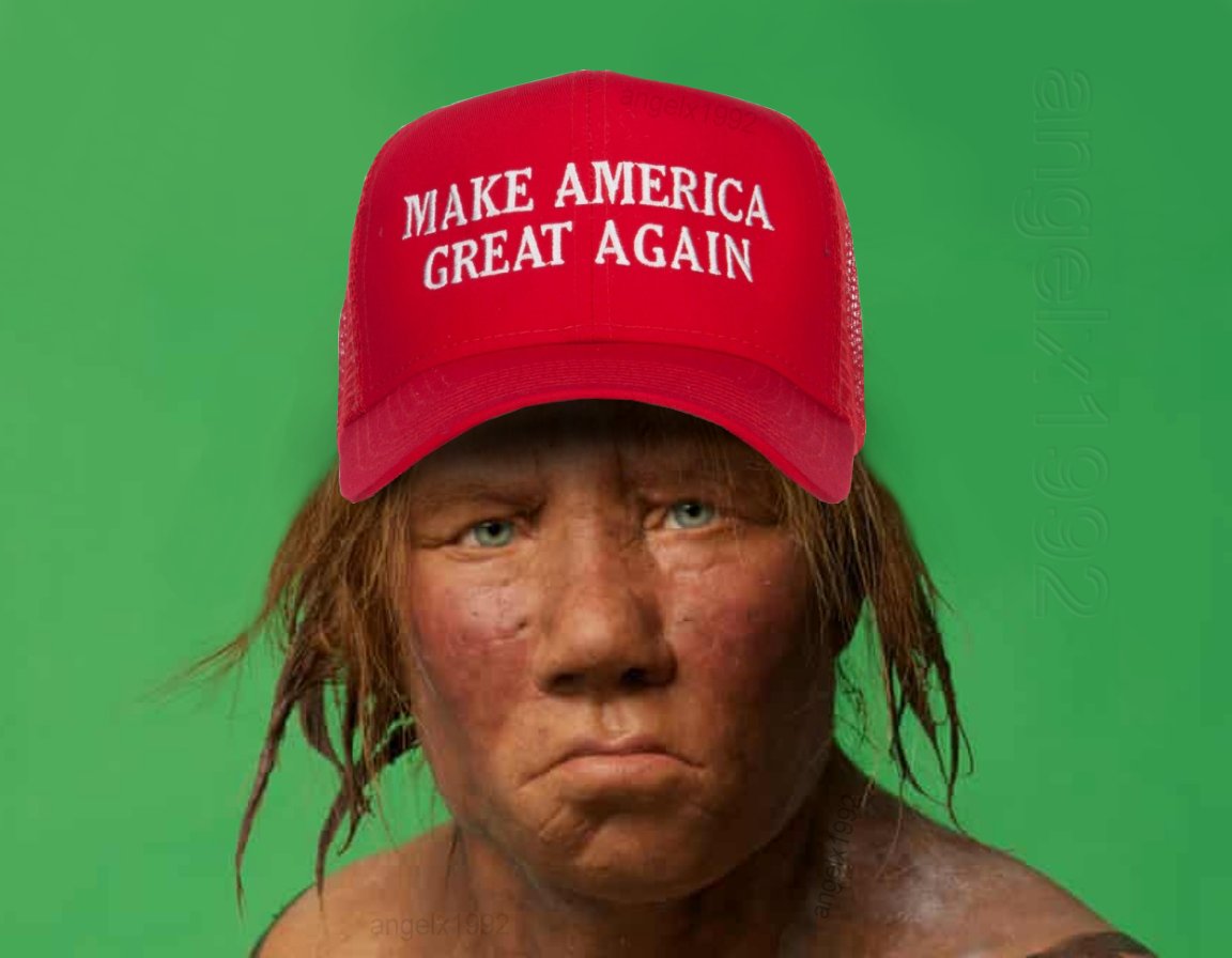 neanderthal Blank Meme Template