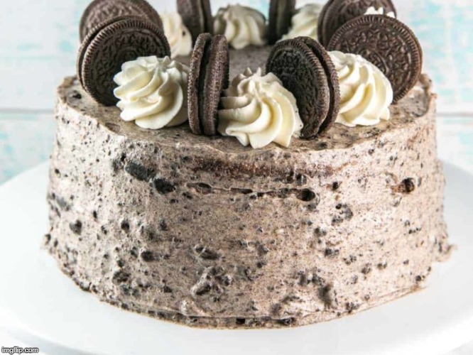 Chocolate Oreo Cake | made w/ Imgflip meme maker