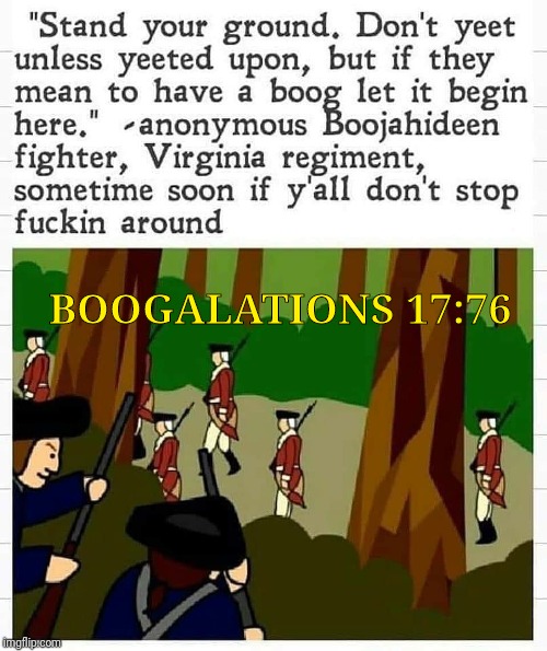 Virginia second amendment | BOOGALATIONS 17:76 | image tagged in virginia second amendment | made w/ Imgflip meme maker