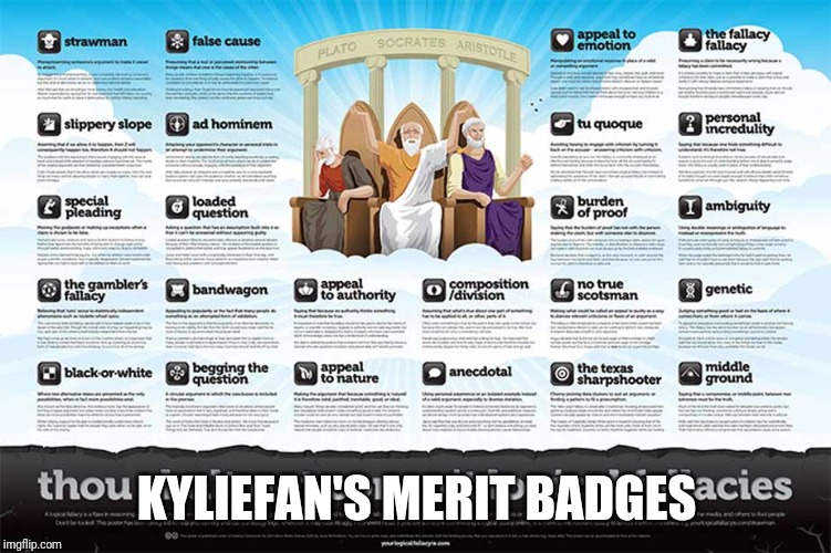 KYLIEFAN'S MERIT BADGES | made w/ Imgflip meme maker