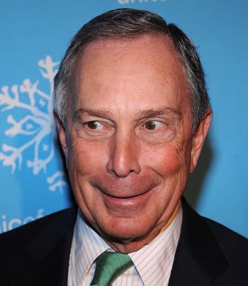 Mike Bloomberg Creepy Face Blank Meme Template