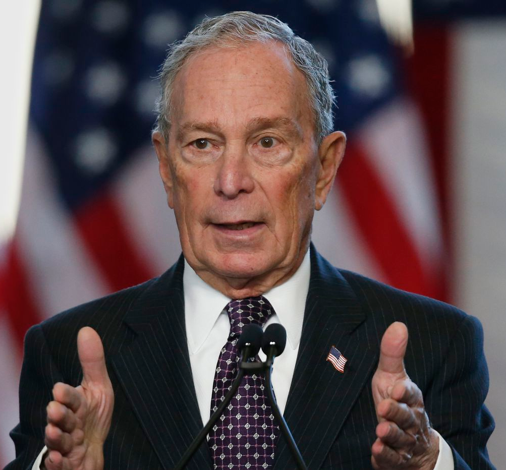 High Quality Mike Bloomberg Blank Meme Template