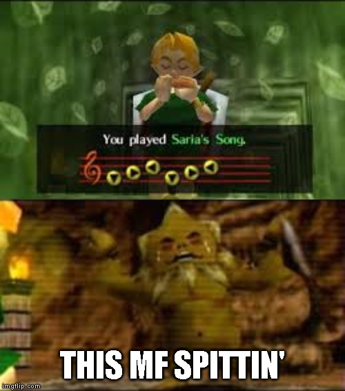 Link's hottest hit | THIS MF SPITTIN' | image tagged in memes | made w/ Imgflip meme maker