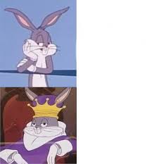 High Quality Bug bunny format Blank Meme Template