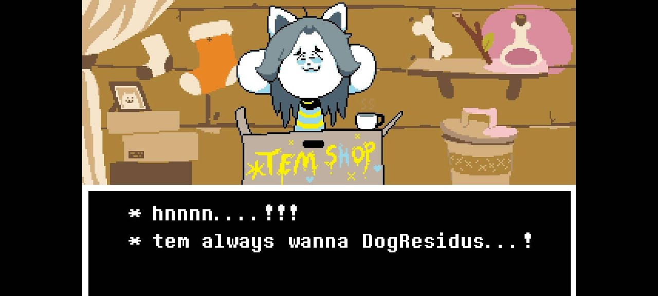 Temmie always want Blank Meme Template