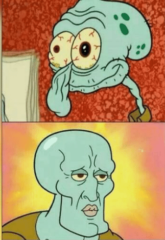 Revived Squidward Blank Template - Imgflip