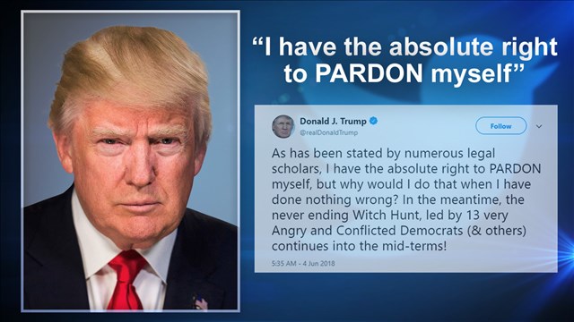 High Quality Trump pardon tweet Blank Meme Template