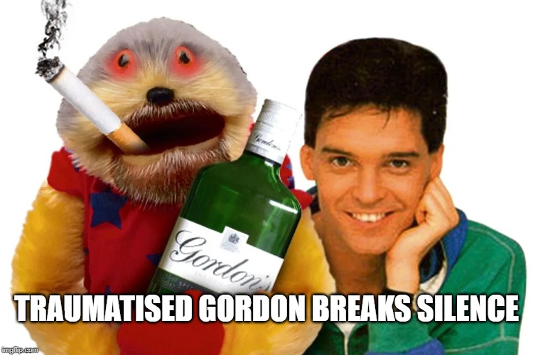 Image tagged in schofield,gordon,gopher,breaks,silence - Imgflip