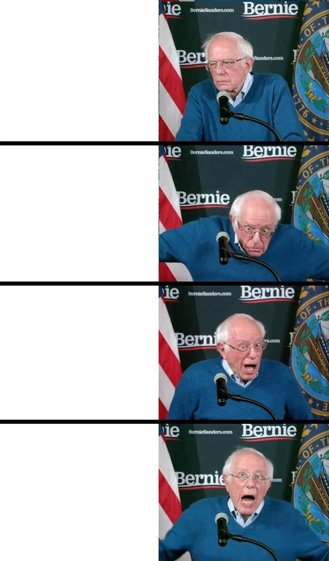 Bernie Sanders Meme Template