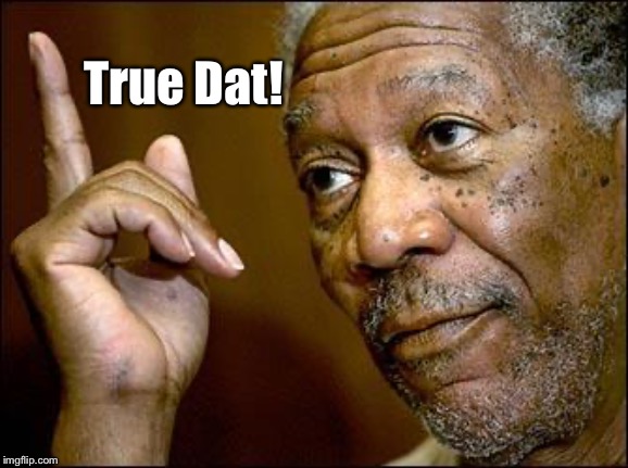 This Morgan Freeman | True Dat! | image tagged in this morgan freeman | made w/ Imgflip meme maker