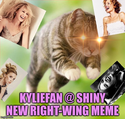 When you cringe at yourself for pouncing every damn time. | KYLIEFAN @ SHINY NEW RIGHT-WING MEME | image tagged in pouncing intensifies,politics,politics lol,right wing,imgflip users,imgflippers | made w/ Imgflip meme maker