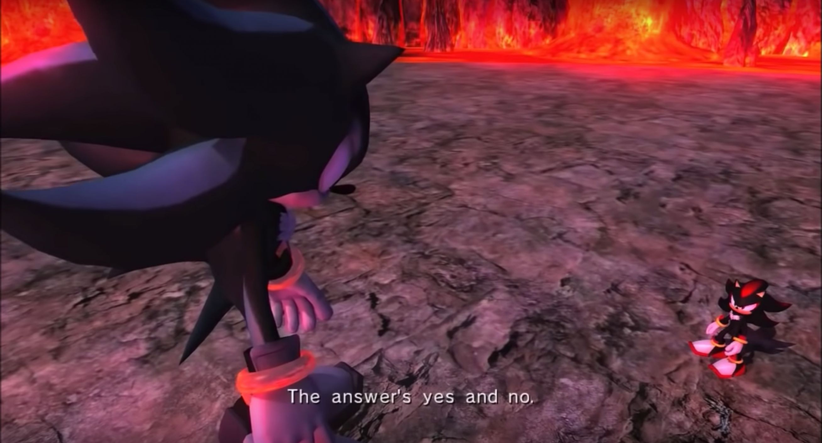 The answer's Yes AND no Blank Meme Template
