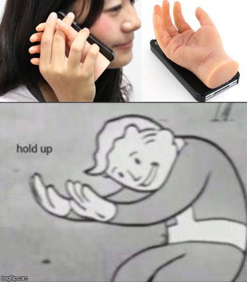 image tagged in fallout hold up | made w/ Imgflip meme maker
