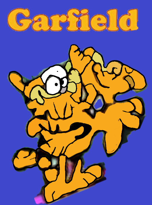 High Quality Garfield's AI Generated comic Book Blank Meme Template
