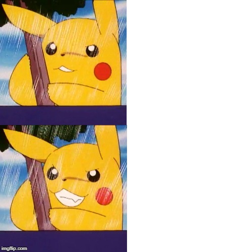 Pikachu Blank Blank Meme Template